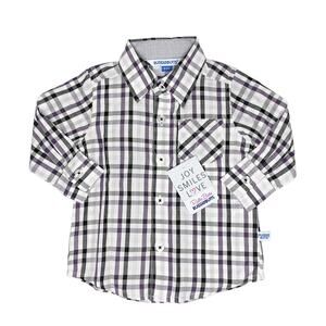 NWT Rugged Butts Checkered Long Sleeve Button Down Size 6-12 Months